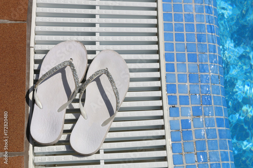 Flip Flop Summer Pool Fun