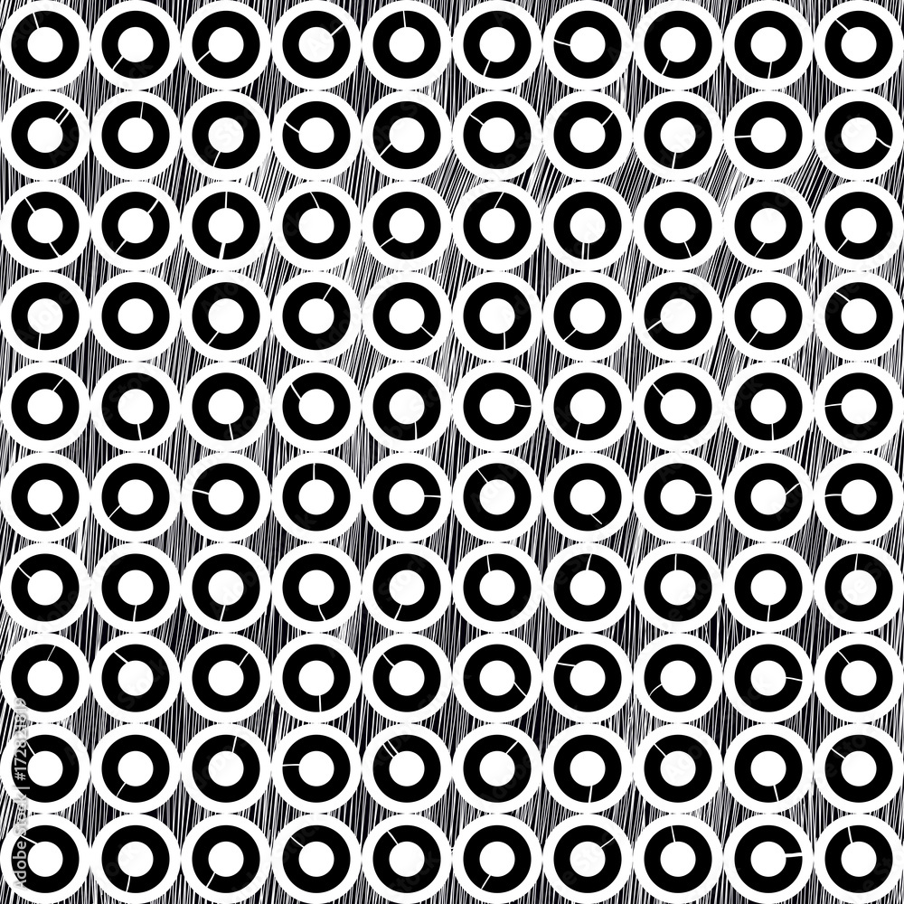 Seamless Circle Modern Pattern Seamless Circle Modern Pattern