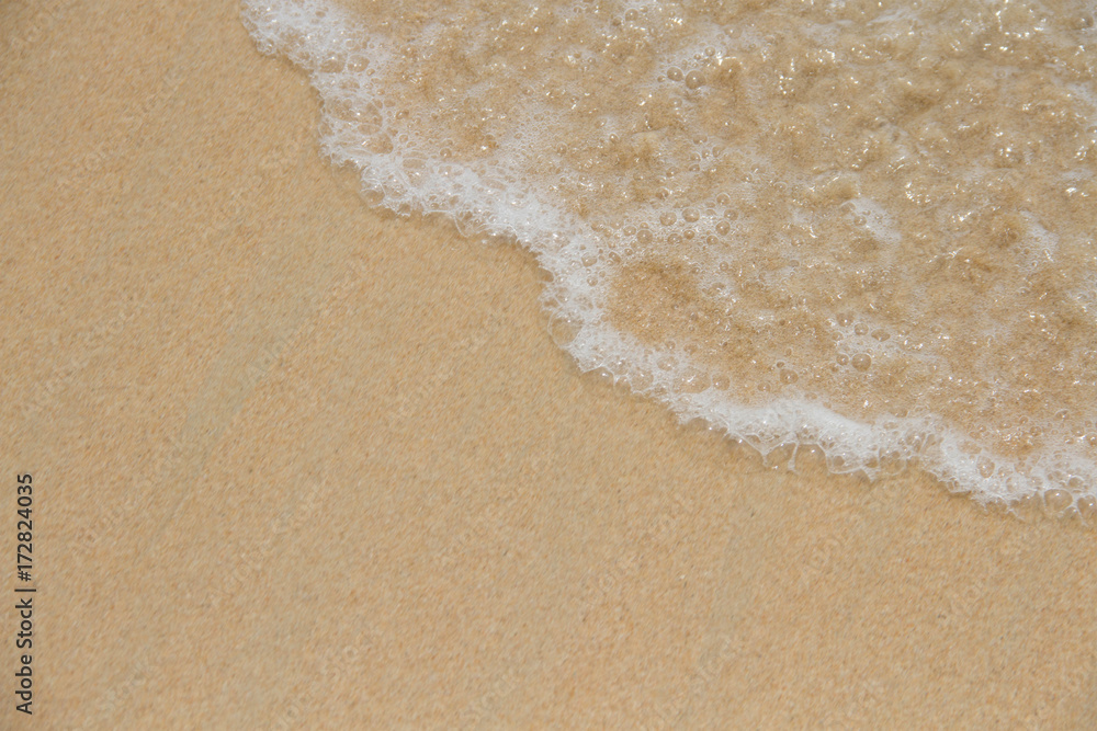 Beach wave tide background Beach wave tide background