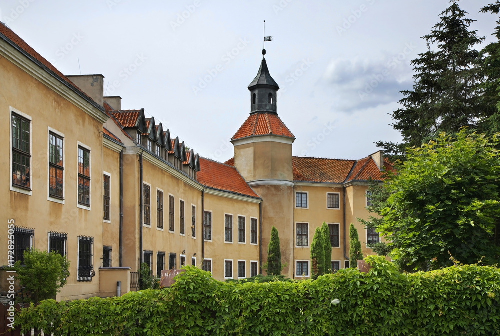 Dohna Palace in Morag. Poland  
