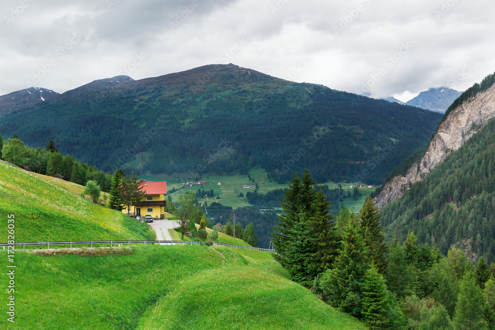 Village in the Dolomites