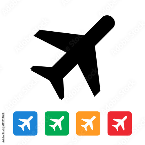 plane, airplane icon