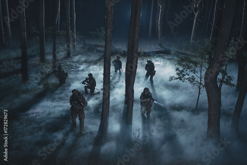 Photos Special Forces soldiers in action