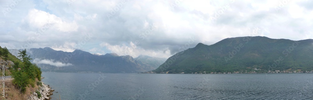 Kotor bay, Boka kotorska, Montenegro