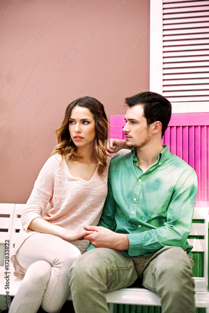 Obraz premium Beautiful couple