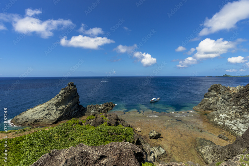 御神崎岬の美しい海 御神崎岬の美しい海