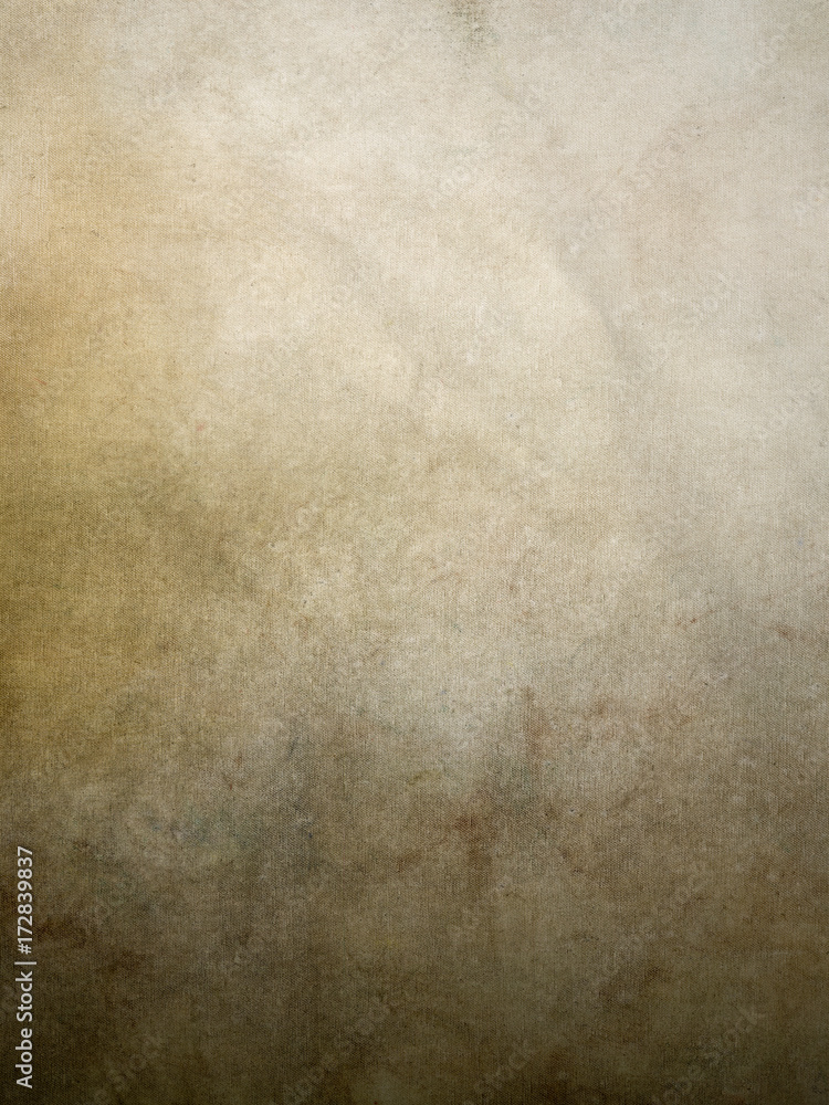 Painterly vintage canvas with rich organic color background