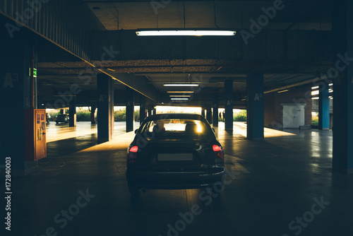 car in underground parking © phpetrunina14