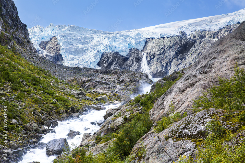 Norwegen, Gletscher