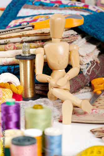 Cuadro en lienzo accessories for  patchwork
