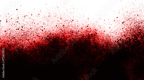 Blood splatter background photo