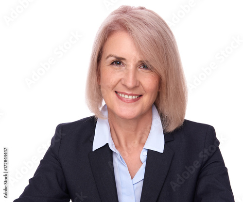 Portrait Of A Mature Woman Smiling