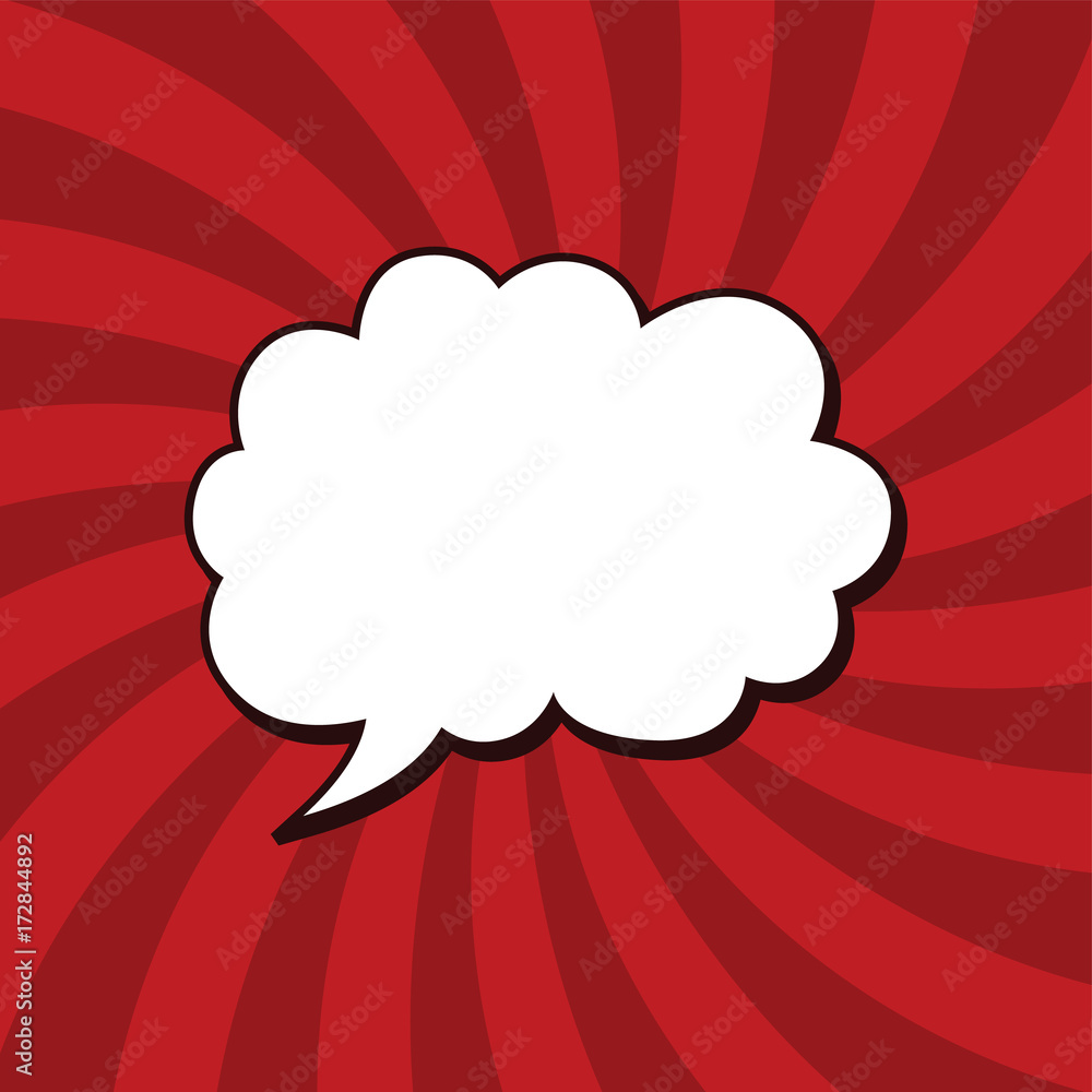 chat bubble retro cartoon vector art chat bubble retro cartoon vector art