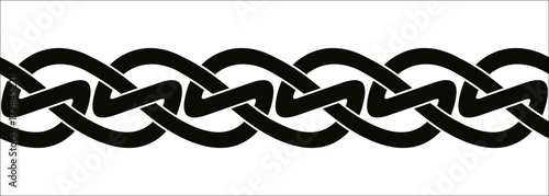 Celtic national seamless ornament.