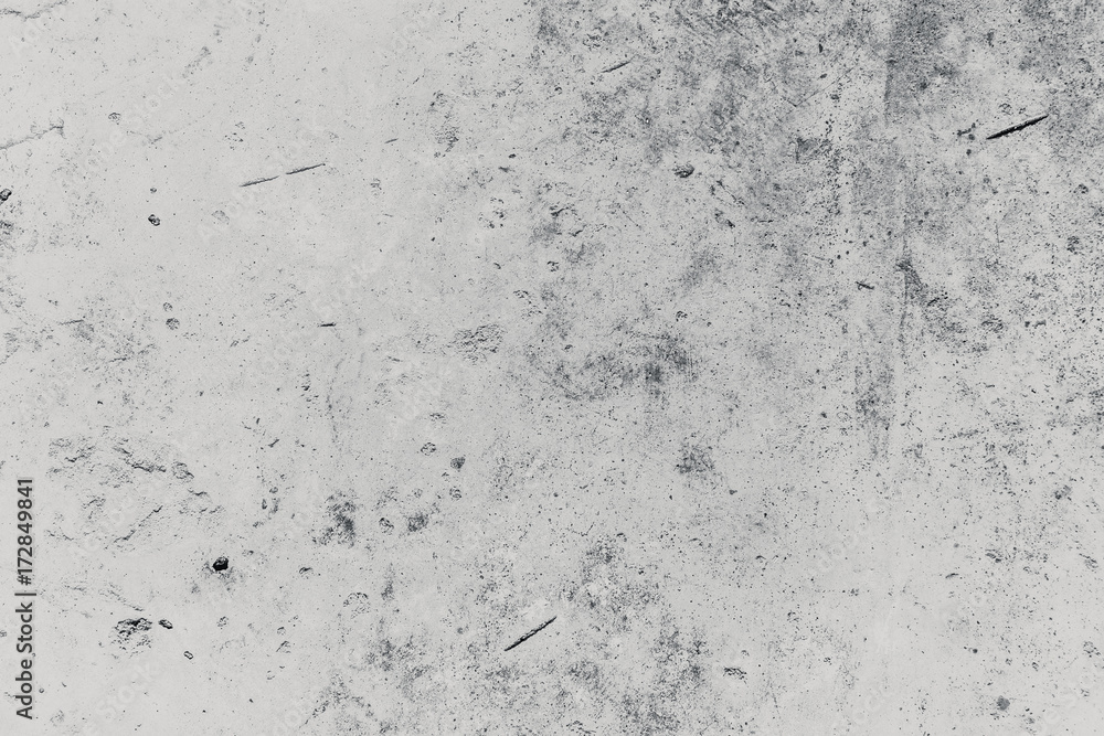 Naklejka premium grey concrete wall old grunge crack texture construction backgroud