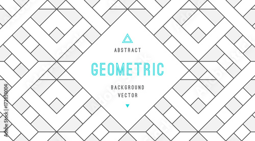 Vector abstract background with geometric shapes, rhombus and triangles