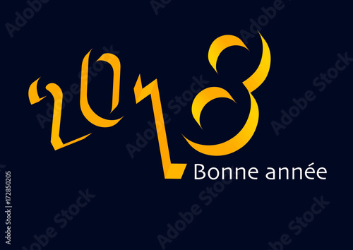 2018 - carte de vœux - vœux - année - tendance - entreprise - présentation