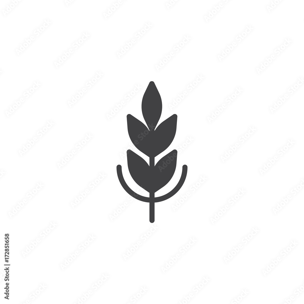 Cereal icon vector, filled flat sign, solid pictogram isolated on white. Symbol, logo illustration. Cereal icon vector, filled flat sign, solid pictogram isolated on white. Symbol, logo illustration.