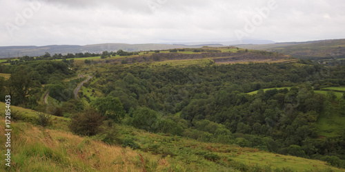 Countryside Landscape of Wales