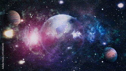 Fototapeta Naklejka Na Ścianę i Meble -  Galaxy - Elements of this Image Furnished by NASA