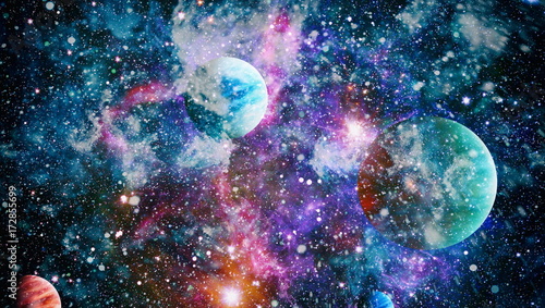 Fototapeta Naklejka Na Ścianę i Meble -  Planet - Elements of this Image Furnished by NASA 