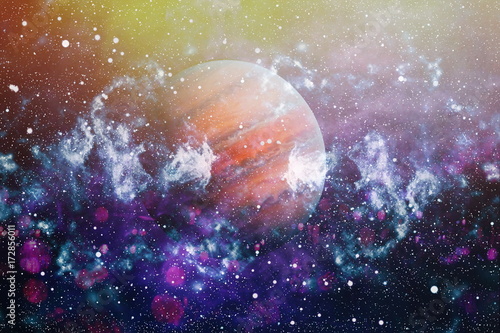 Fototapeta Naklejka Na Ścianę i Meble -  Planet - Elements of this Image Furnished by NASA 