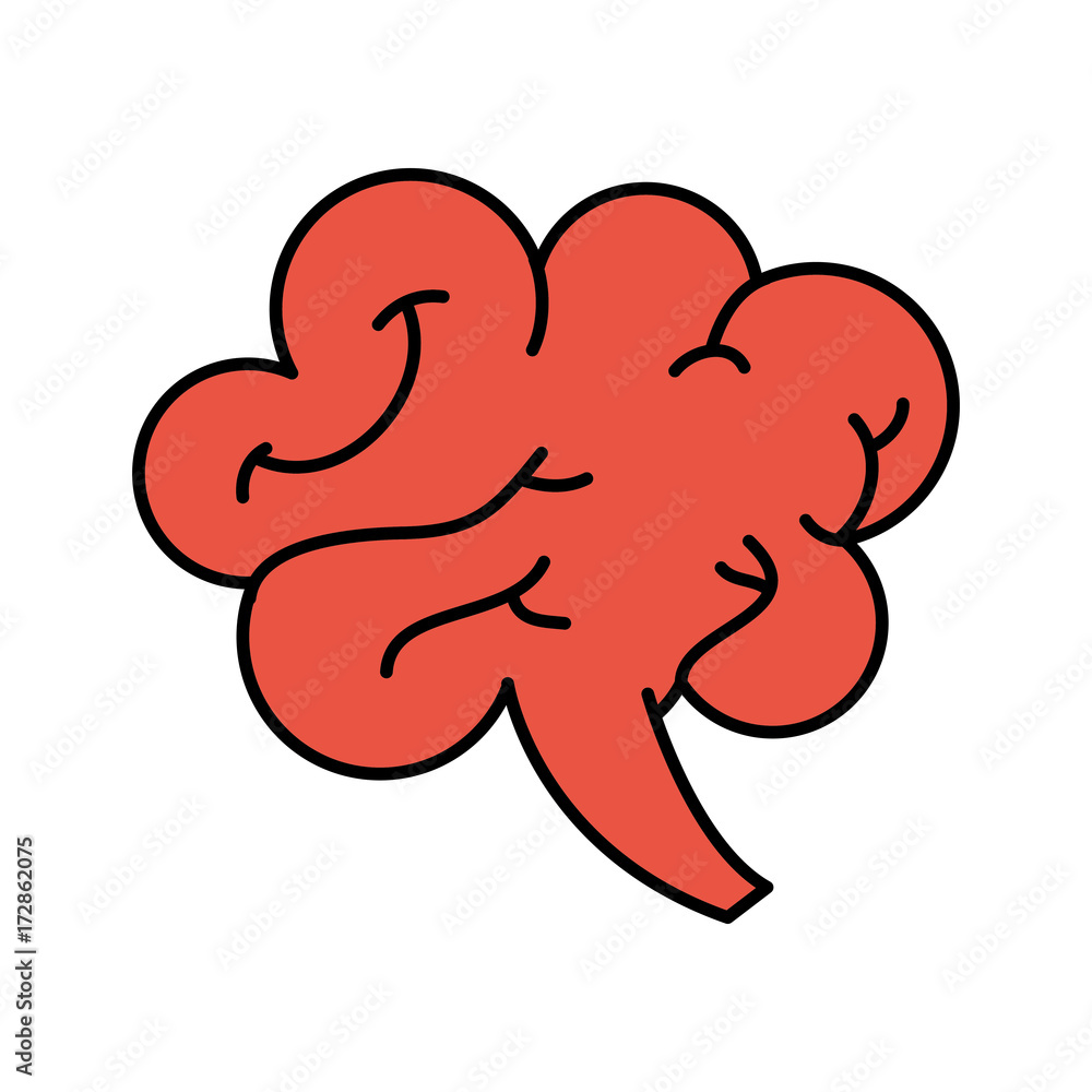 human brain mind or intelligence icon vector illustration human brain mind or intelligence icon vector illustration