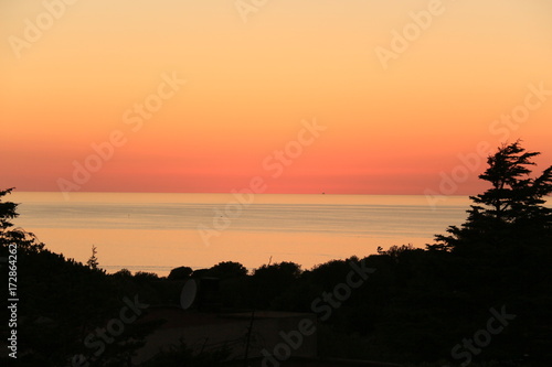 Wallpaper Mural Sonnenuntergang am Meer Torontodigital.ca