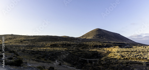 El Barranco de Teneg�ime by night / Guatiza / Lanzarote / Canary Islands