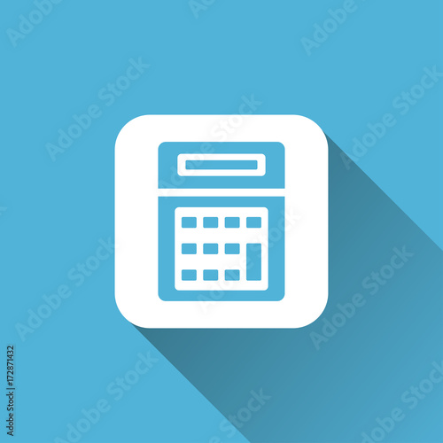 flat calculator icon