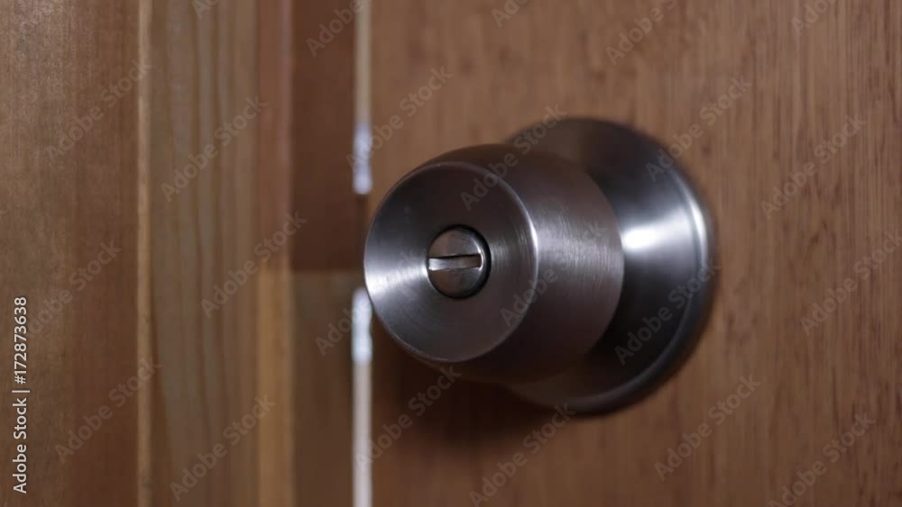 Door Opening Transition to White Door Opening Transition to White