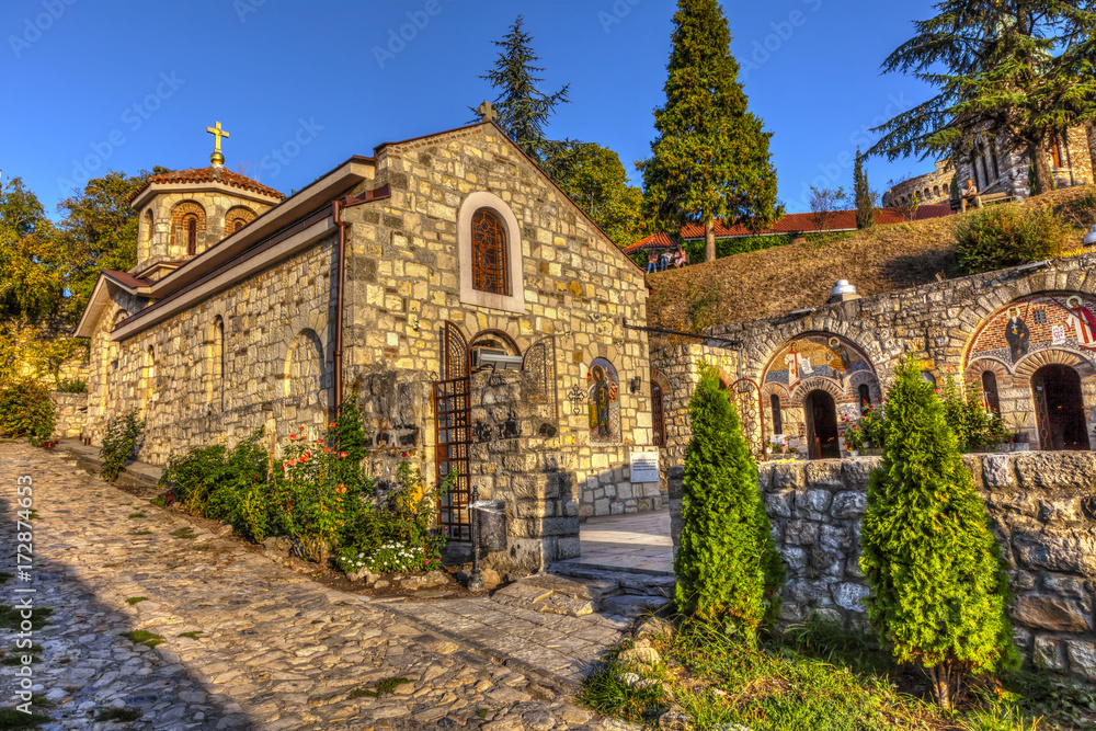 Church of St. Petka on Kalemegdan fortress, HDR image.