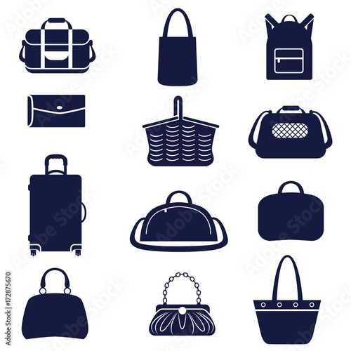 Different types of women's bags