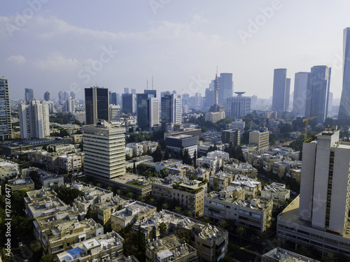central Tel Aviv  Habima Theatre  Heihal Hatarbut  National Theatr  edge of Rothschild blvd  Building surrounding