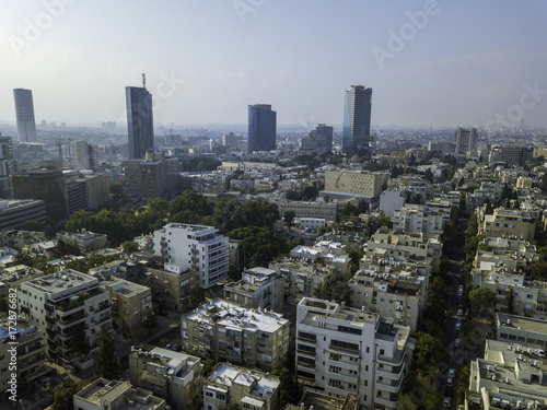 central Tel Aviv, Habima Theatre, Heihal Hatarbut, National Theatr, edge of Rothschild blvd, Building surrounding photo