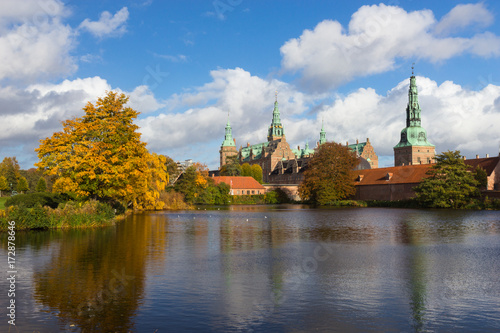 Frederiksborg palace in Hilleroed, Denmark