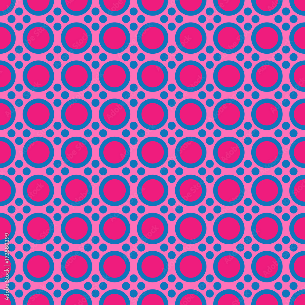 Seamless pattern with round details