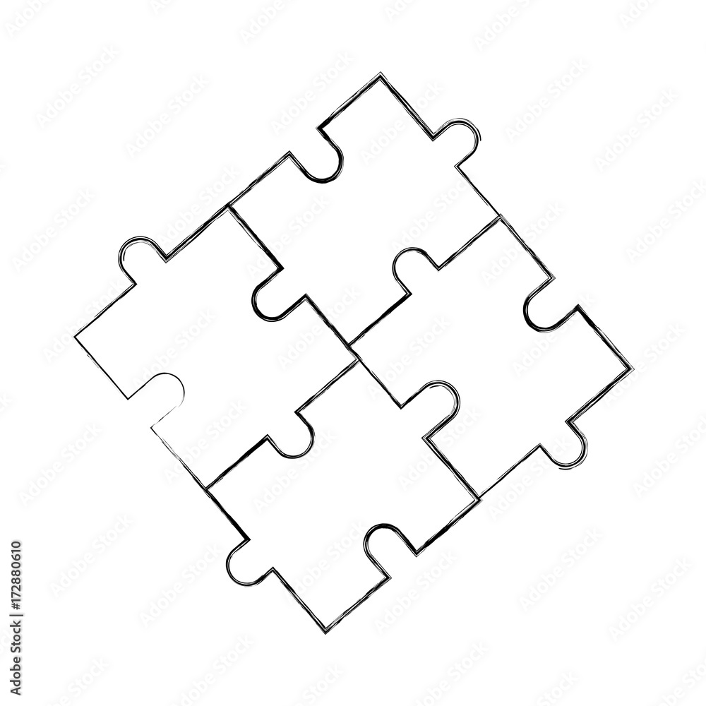 puzzle piece business progress success concept vector illustration puzzle piece business progress success concept vector illustration