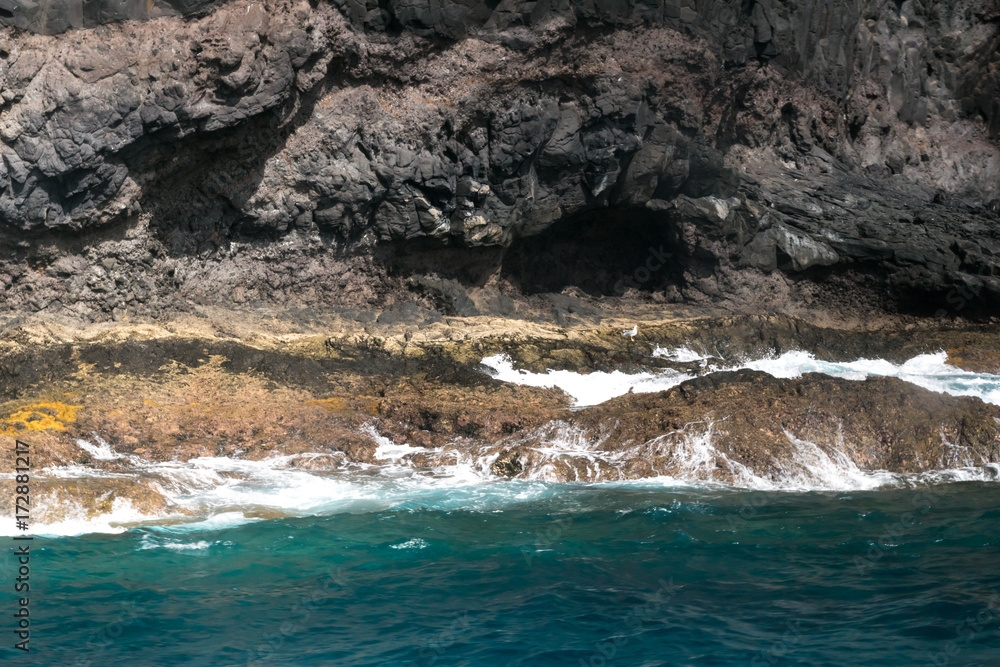 Atlantic ocean by the Tenerife coast Atlantic ocean by the Tenerife coast