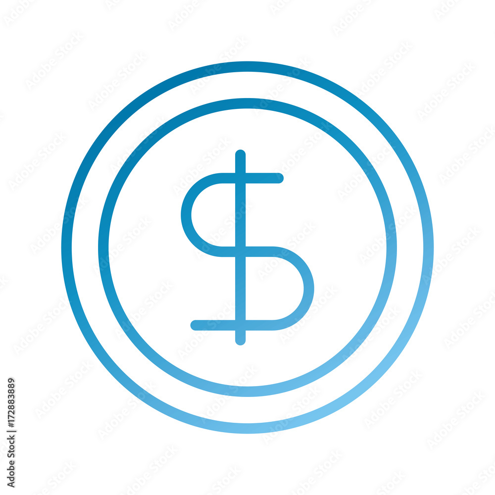 business coin money currrency banking vector illustration business coin money currrency banking vector illustration