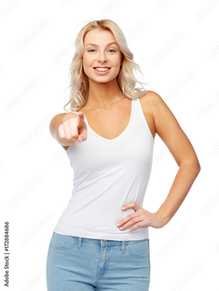 happy smiling young woman with blonde hair happy smiling young woman with blonde hair
