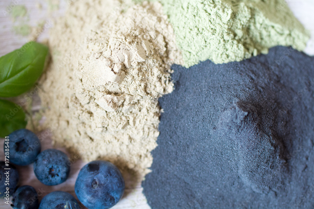 Superfood - Moringa, Algen, Gerstengras, Weizengras, Spirulina, Superfood - Moringa, Algen, Gerstengras, Weizengras, Spirulina,