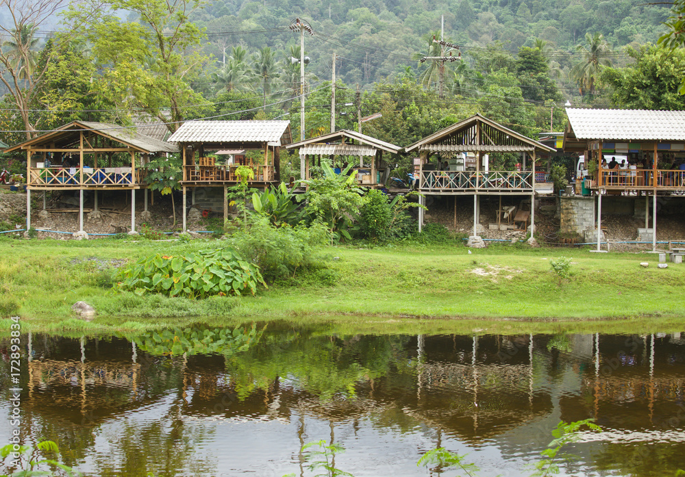 Ban Khiri Wong village in Nakhon Si Thammarat, Thailand Ban Khiri Wong village in Nakhon Si Thammarat, Thailand