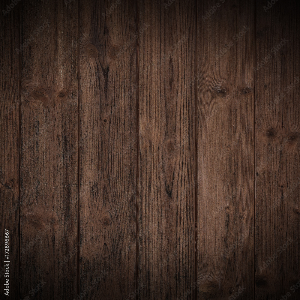 Obraz premium brown wood planks.
