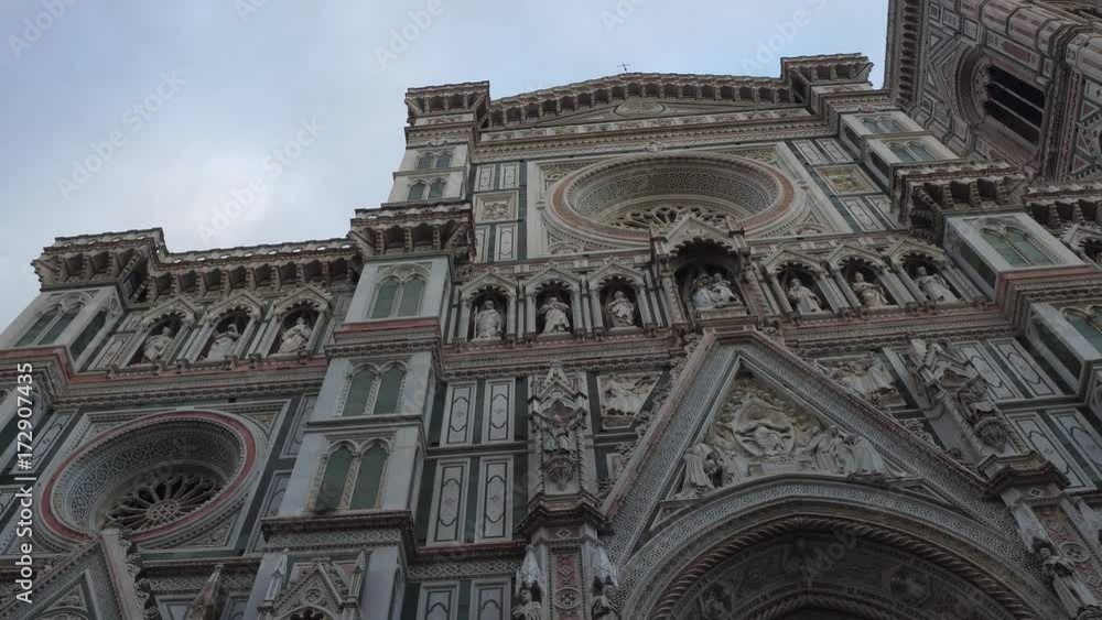 Cathedral of Santa Maria del Fiore in Florence on Duomo Square - Tuscany