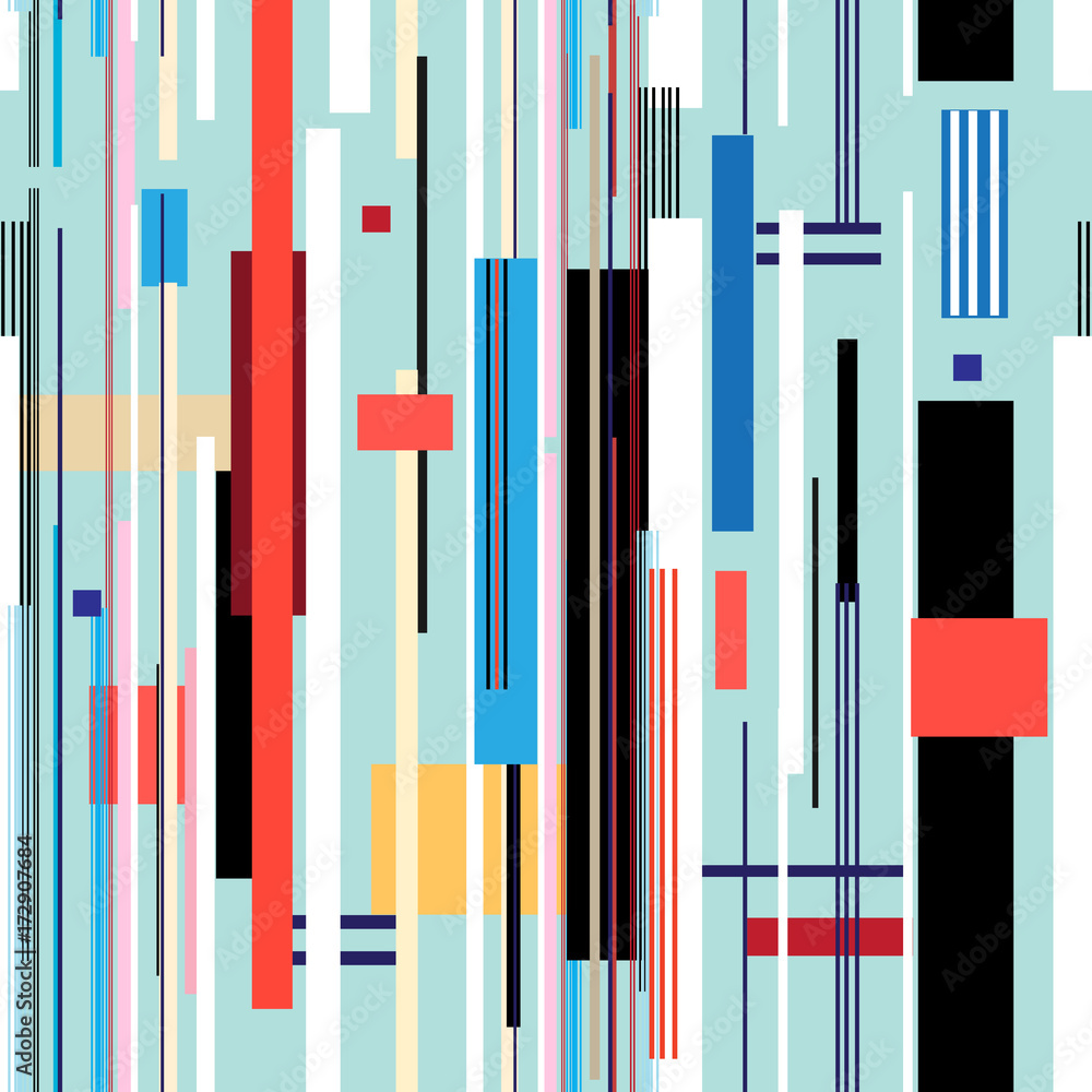Seamless bright geometric stripes pattern Seamless bright geometric stripes pattern