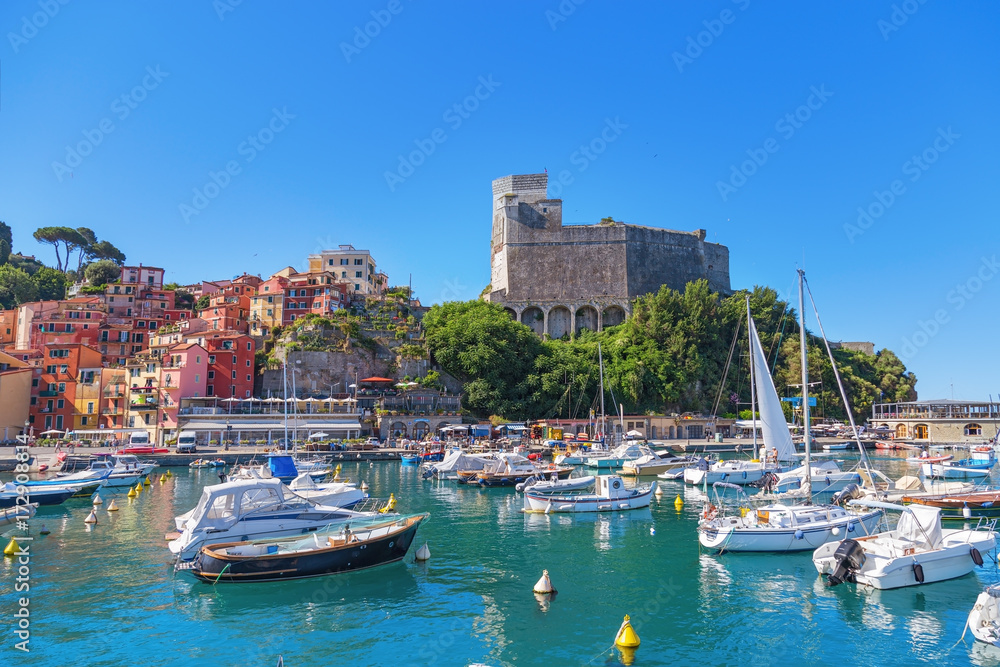 Lerici is a small town located on Ligurian coast of Italy in province of La Spezia.