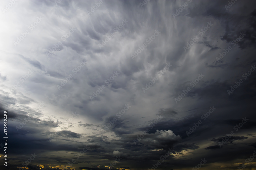 Obraz premium The sky before the storm