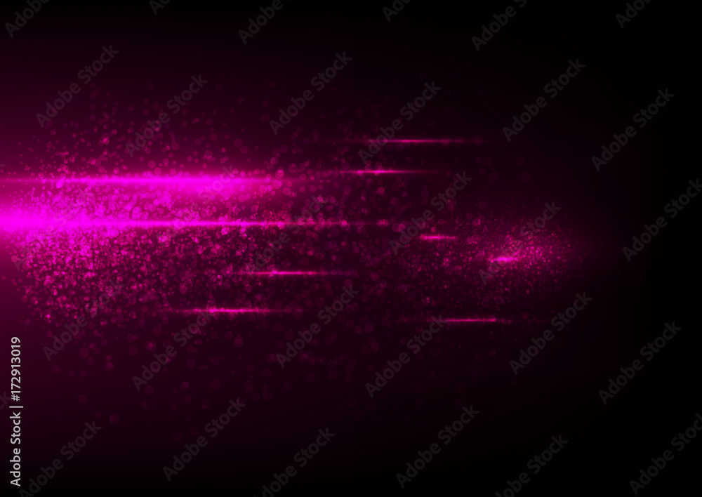 vector pink magic, glitter wave particles, abstract science background vector pink magic, glitter wave particles, abstract science background