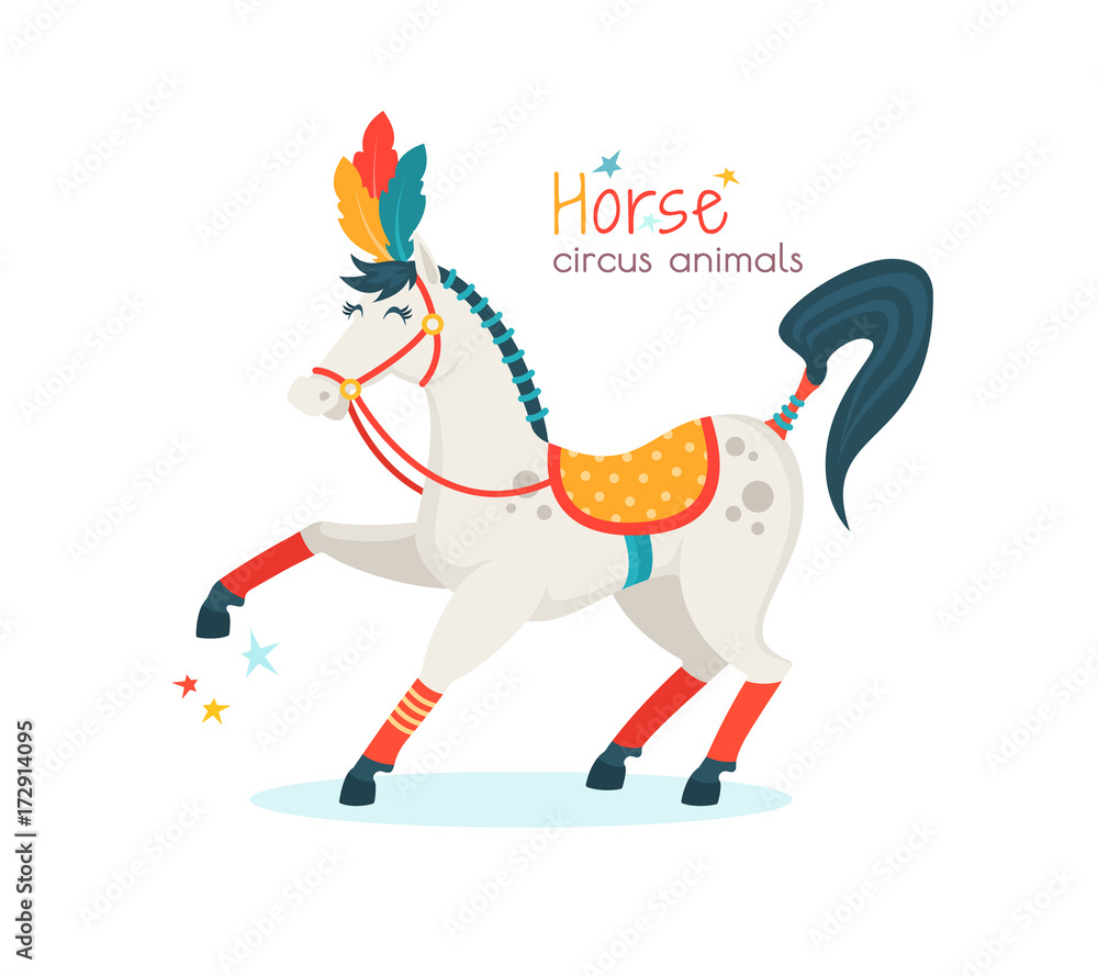 Circus Horse Clipart